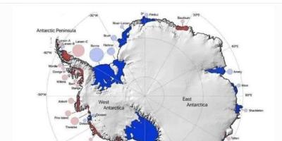 Antarctic ice mass declines 