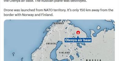 Russian Olenya base