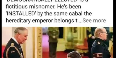 a prime minister kneeling