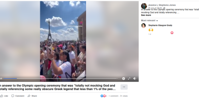 gathering of Christians in Paris 