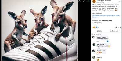 Adidas Uses Kangaroo Leather