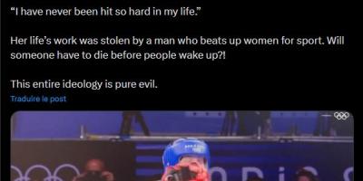 Algerian Olympic boxer Imane Khelif