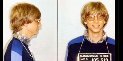 Bill Gates After Arrest for Traffic Violations