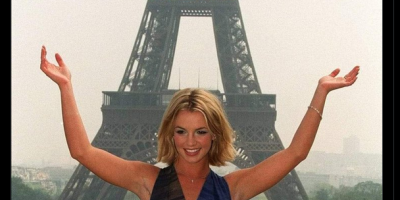 Britney Spears in Paris in 2000