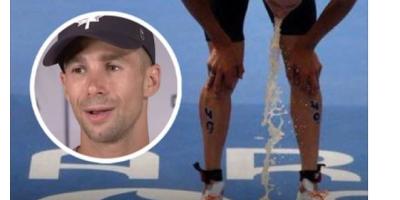 Canadian triathlete did not vomit
