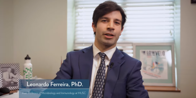 Cancer researcher Leonardo Ferreira