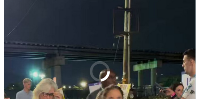 DNC Attendees Covered Ears 