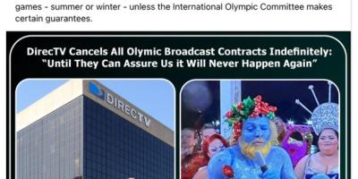 DirecTV Canceled All Olympic Broadcast