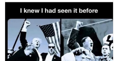 FAKE Image Of Hitler Used In Meme 