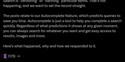 Google Acknowledges 'Bugs' for Trump