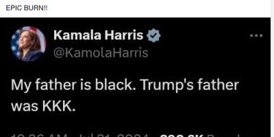 Harris following Trump’s remarks