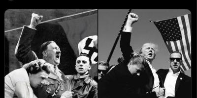 Hitler Once Posed Like Trump