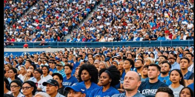 Kamala Harris Rally Is AI-Generated