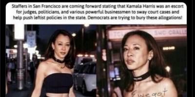 Kamala Harris escort images