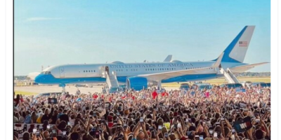 Kamala Harris' rally was not 'fake'