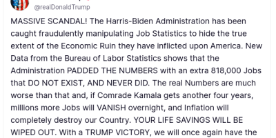 Manipulated Job Statistics