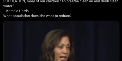 Misspeaking 'Reduce Population'