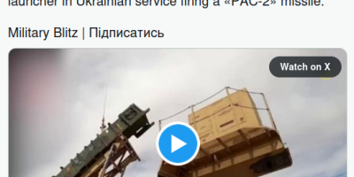 Patriot Launcher Is Not From Ukraine