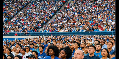 Post AI-Generated Photo Of Crowds