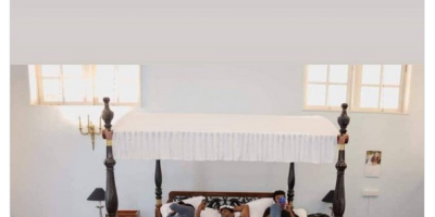 Protesters Relaxing on Bangladeshi Prime Minister