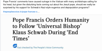Schwab ‘universal bishop