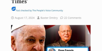 Schwab As ‘Universal Bishop’