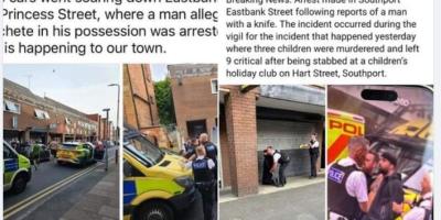 Southport riots were triggered by machete wielding man