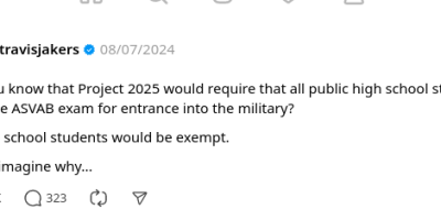 To Take Military Entrance Exam