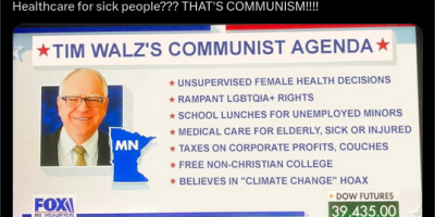  Walz’s ‘communist agenda’ 