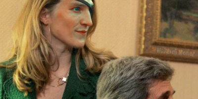 daughter with eye patch