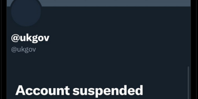 not official UK government X account