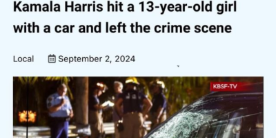 Kamala Harris hit-and-run 
