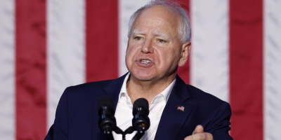 ticket before Tim Walz