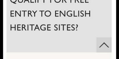 English Heritage sites
