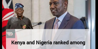 Nigeria and Kenya are the least corrupt