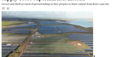 Tesco and Shell Redirect Energy