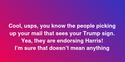 USPS Endorse Kamala Harris