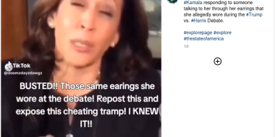 a secret earpiece in 2019 