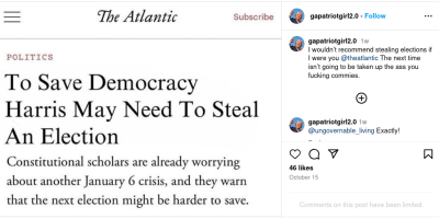 may need to steal an election