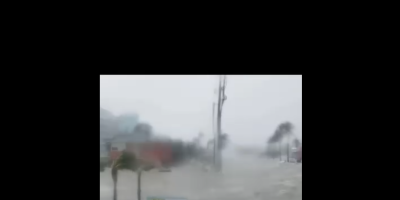 storm surge footage falsely